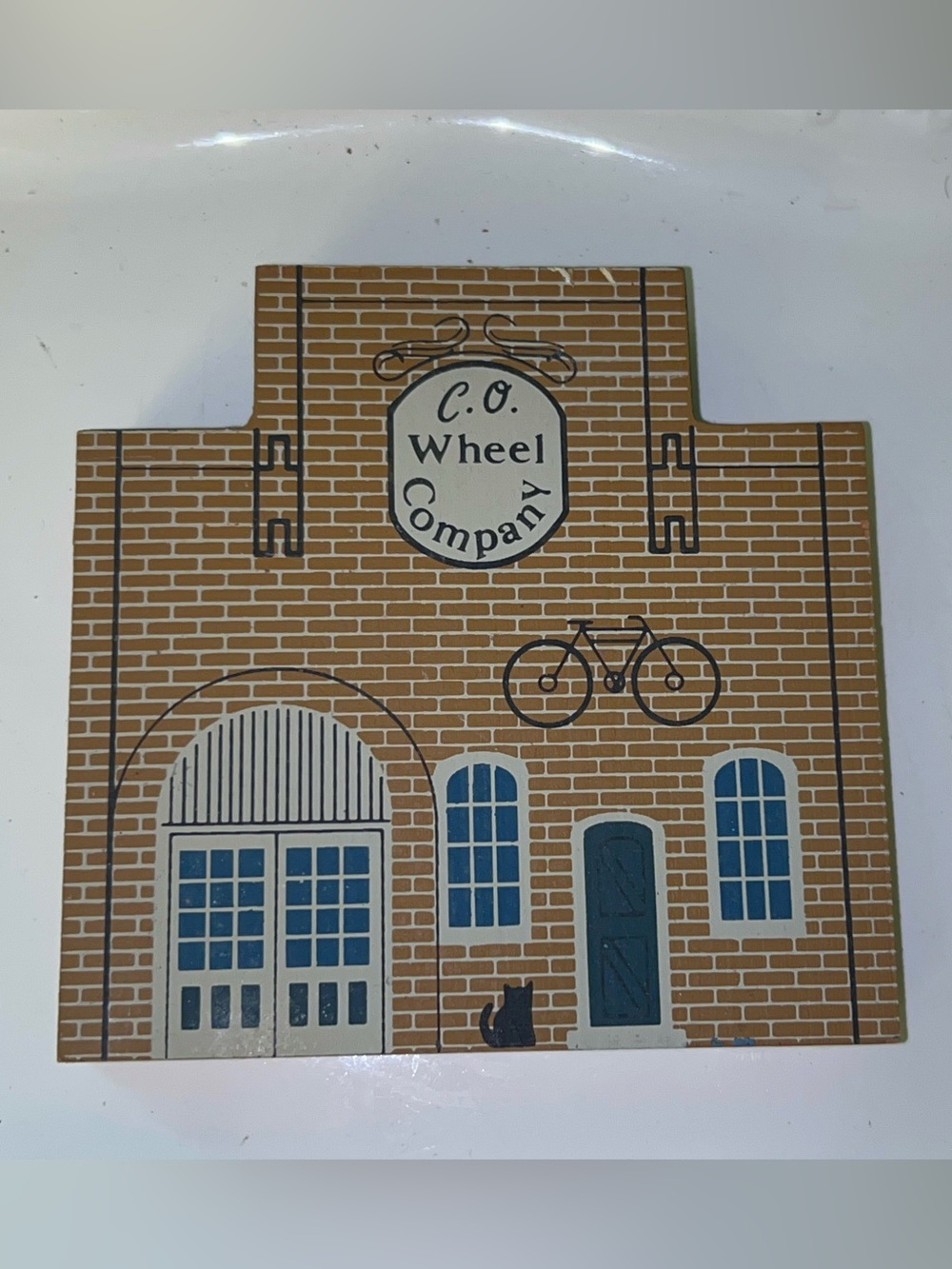 Vintage Cat's Meow Village Tradesman Series C.O. Wheel Company